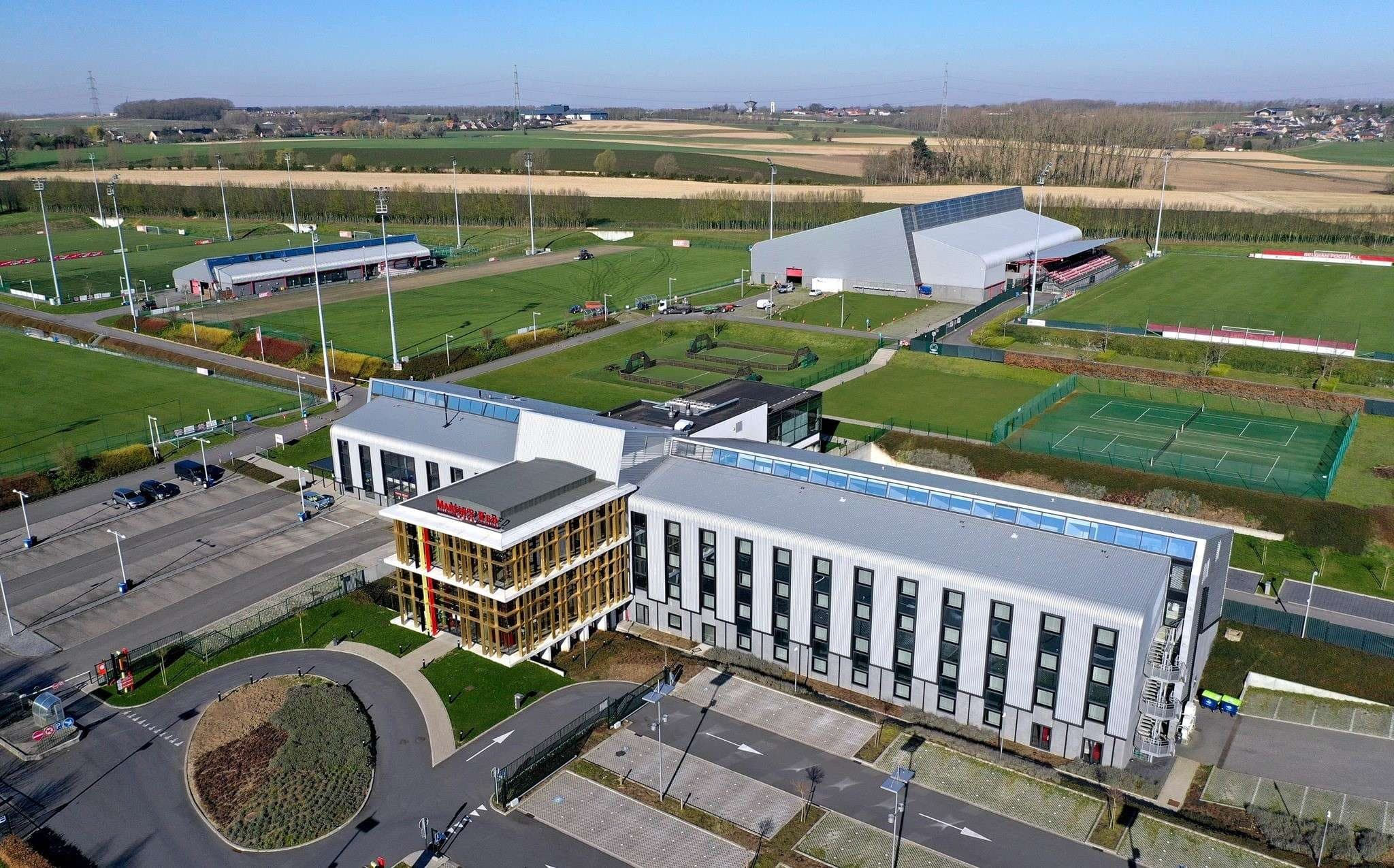 Proximus Basecamp, the training centre of the Belgian national teams in Tubize